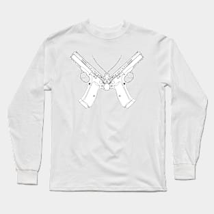 Butterfly pistol Long Sleeve T-Shirt